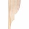 Ekena Millwork Ridgewood Smooth Corbel, Douglas Fir, 3 1/2"W x 6"D x 14"H COR04X06X14RID00SDF - alternate 2